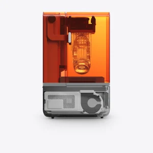 Side view of the Formlabs Form Studio 1 with resin cartridge