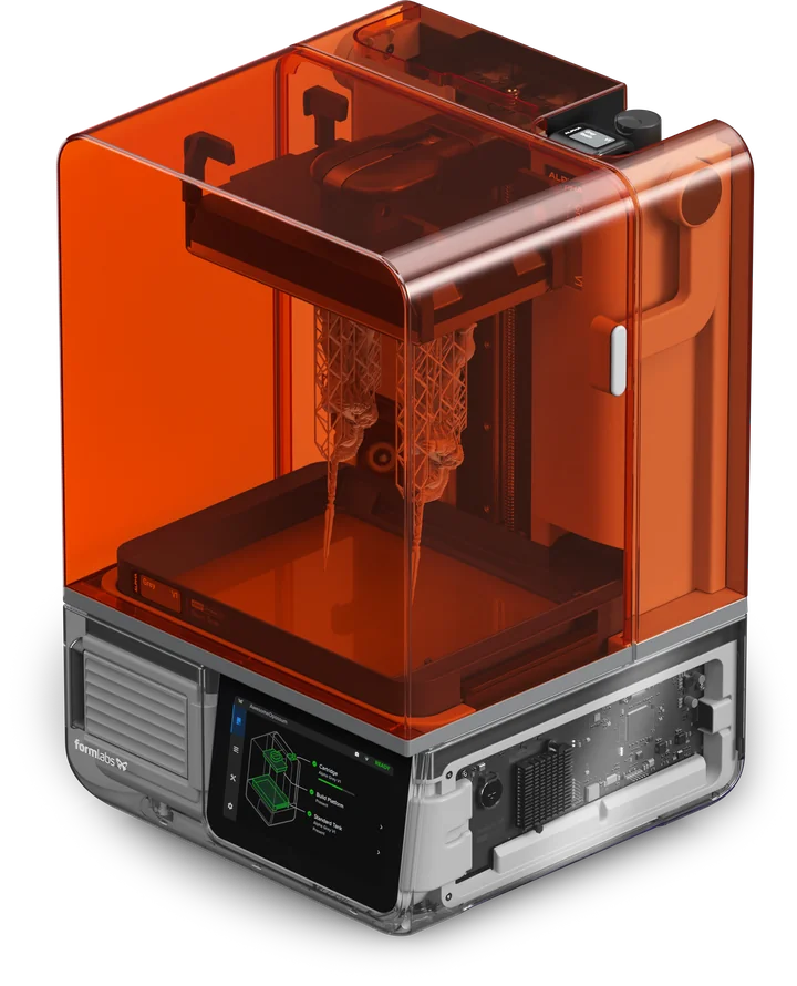 Formlabs Form Studio 1 resin 3D printer, cut out
