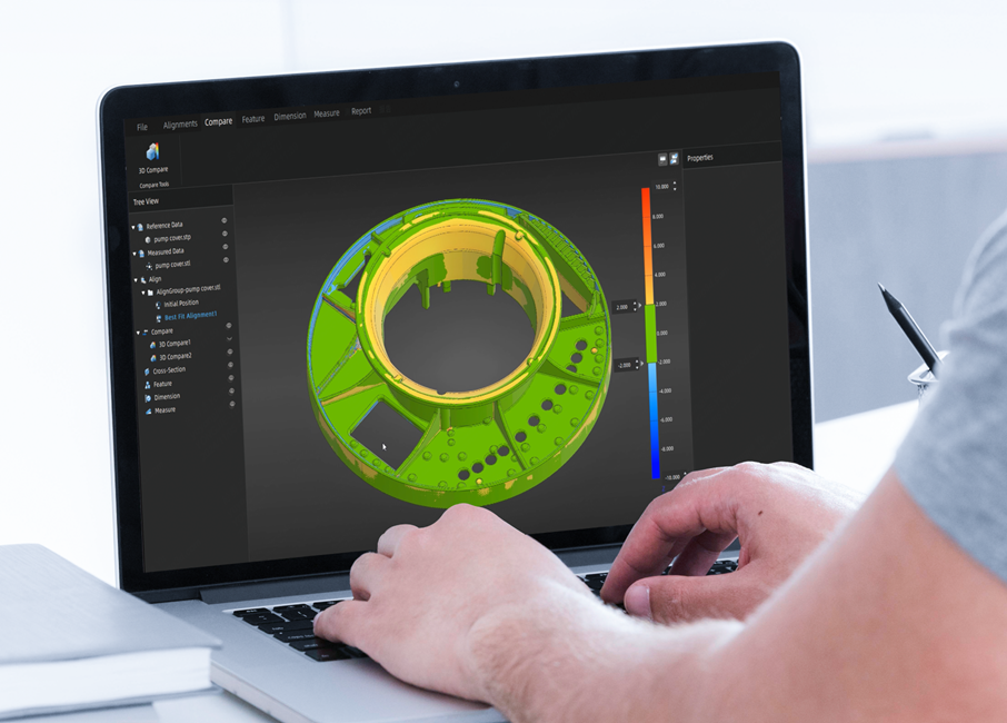 Shining3D Inspect – inspection at a desktop workstation