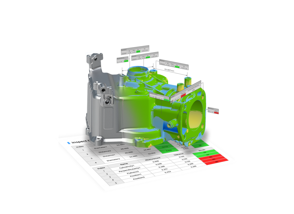 Shining3D Inspect – GD&T evaluation to ISO and ASME